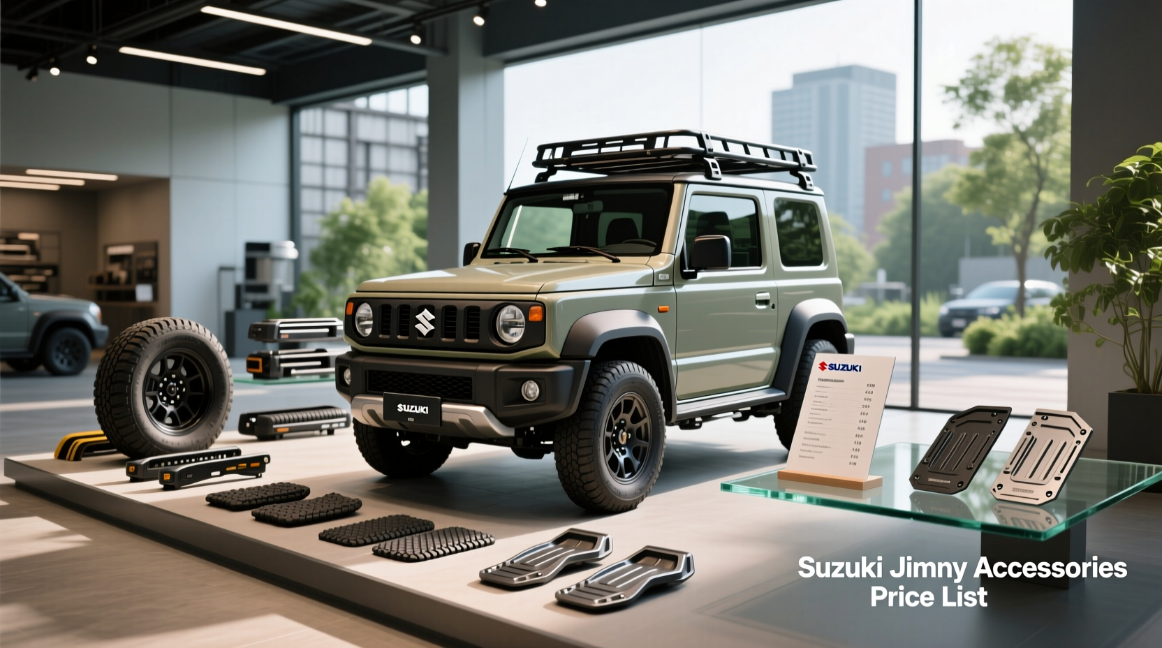 What Is the Suzuki Jimny Accessories Price List?