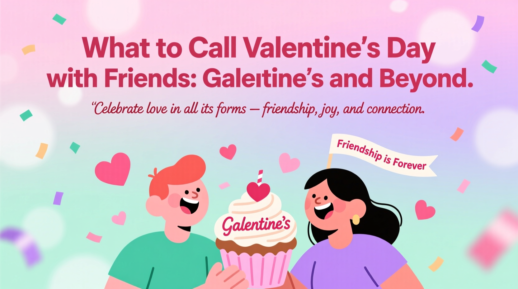 what do you call valentines day with friends