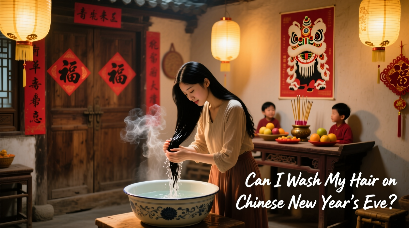 can i wash my hair chinese new year eve