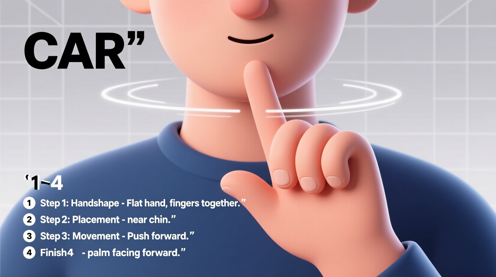 mastering the sign for car a step by step guide to american sign language