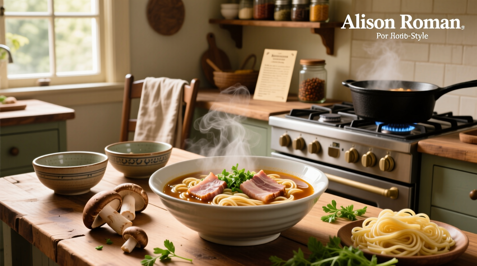 alison roman pork noodle soup guide