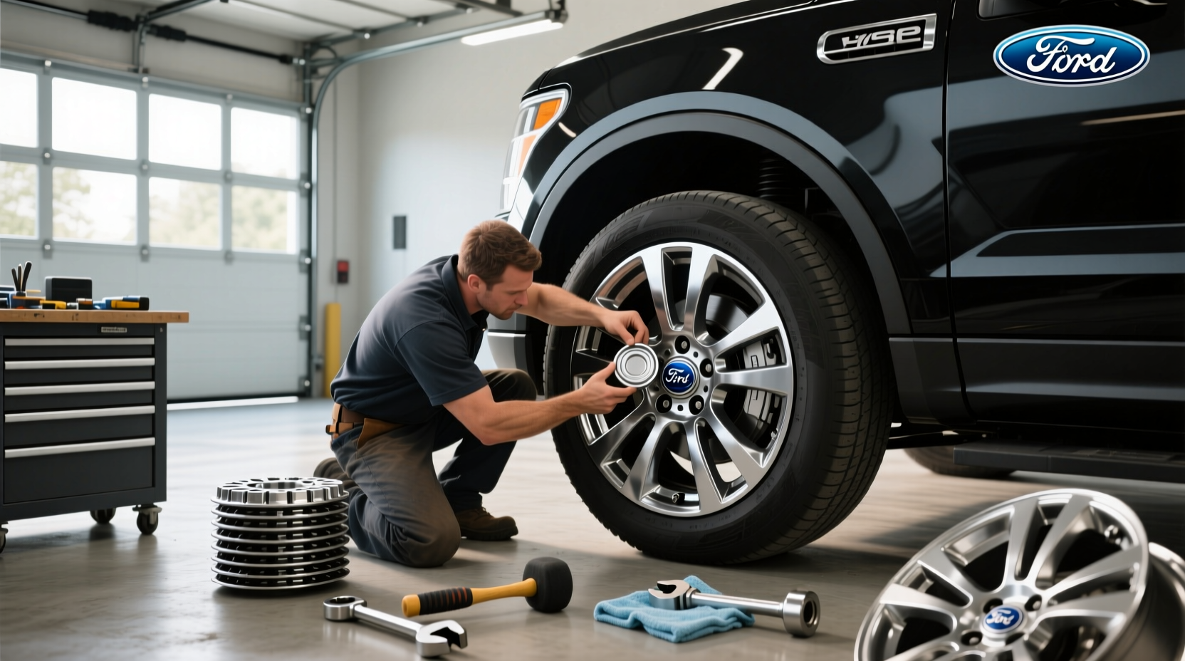 How to choose ford wheel caps,How to install Ford center caps?