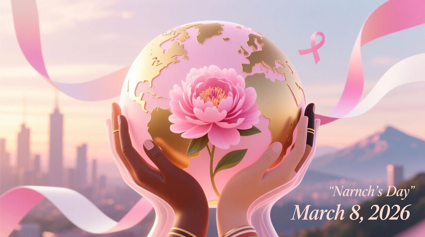 international womens day pink