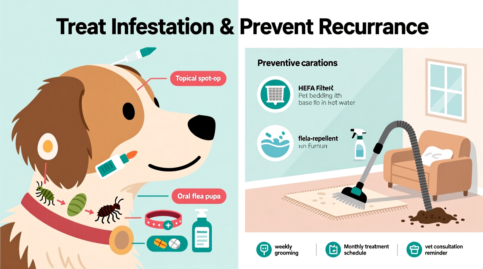 Image showcasing Effective Strategies To Treat Dog Fleas And Prevent Future Infestations