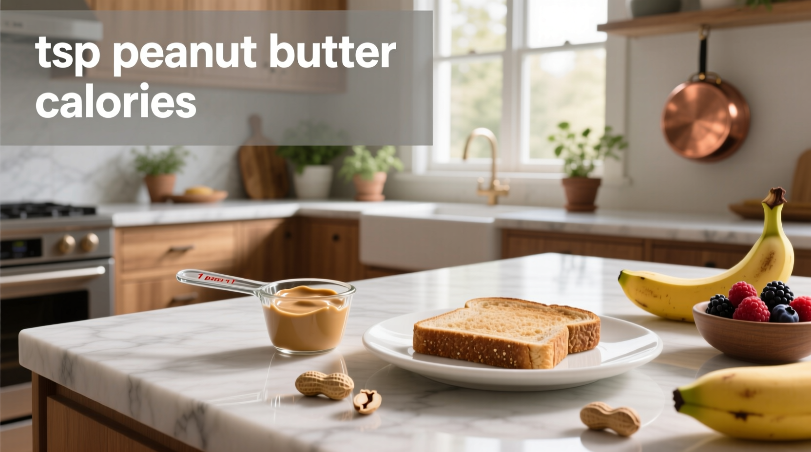 1 tsp peanut butter calories health impact