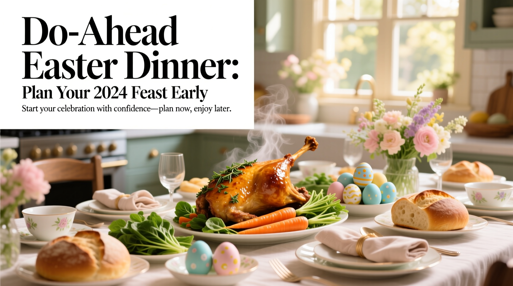 do ahead easter dinner