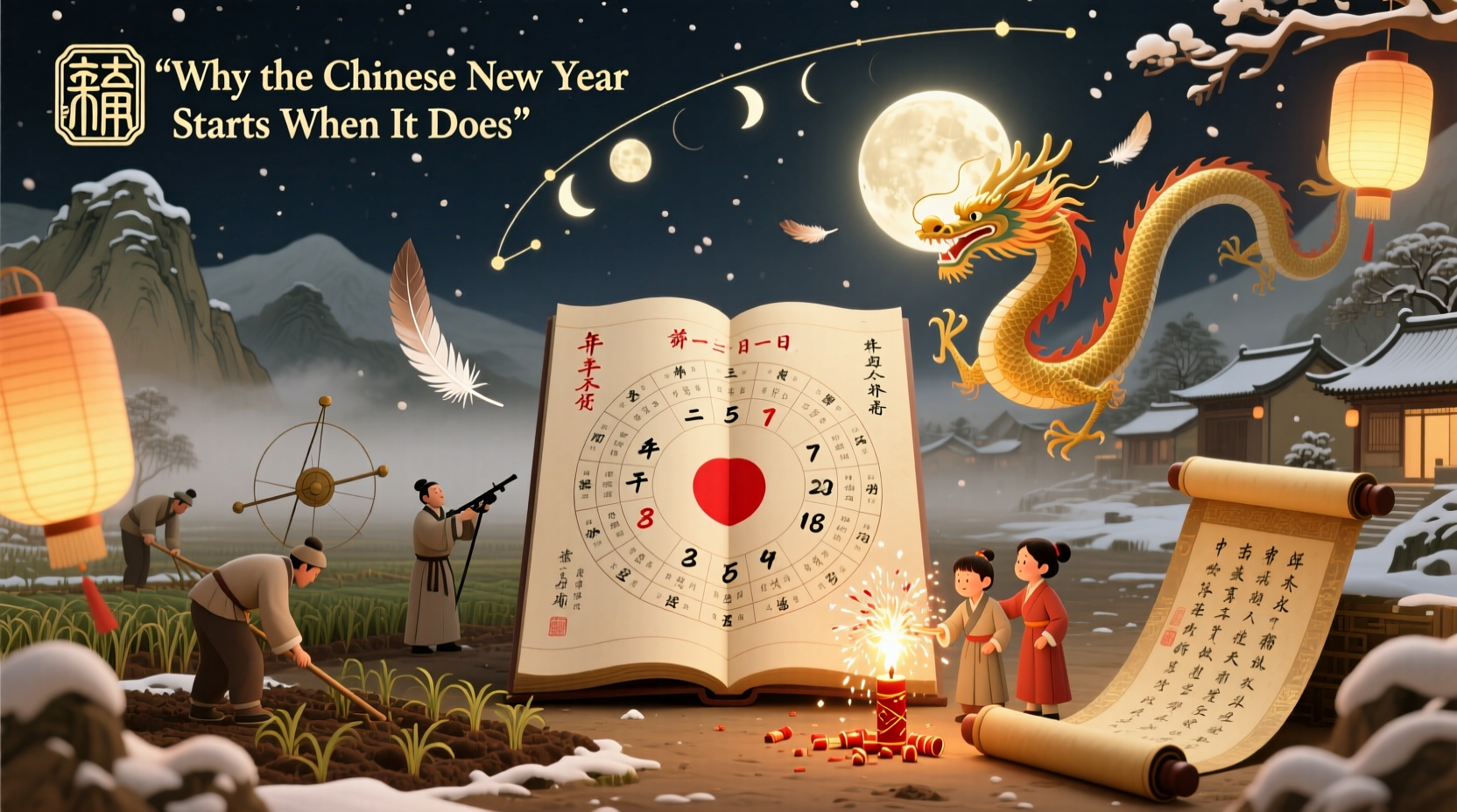 why did the chinese new year start