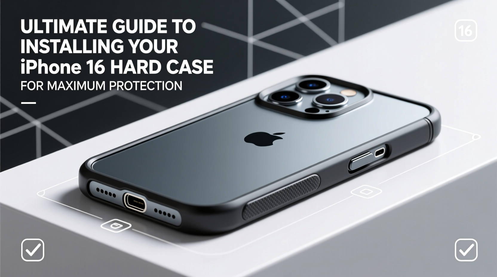 the ultimate guide to properly installing your iphone 16 hard case for maximum protection