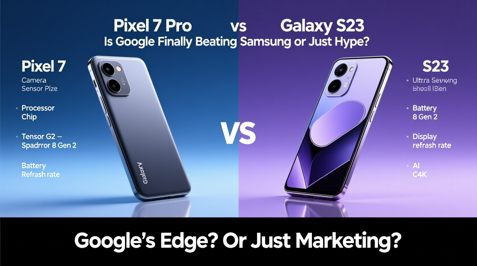pixel 7 pro vs s23 is google finally beating samsung or is it just hype