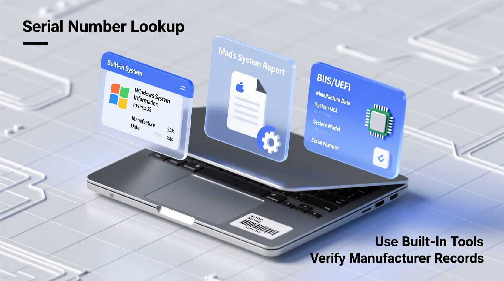 how to accurately determine your computers age using built in tools and serial numbers