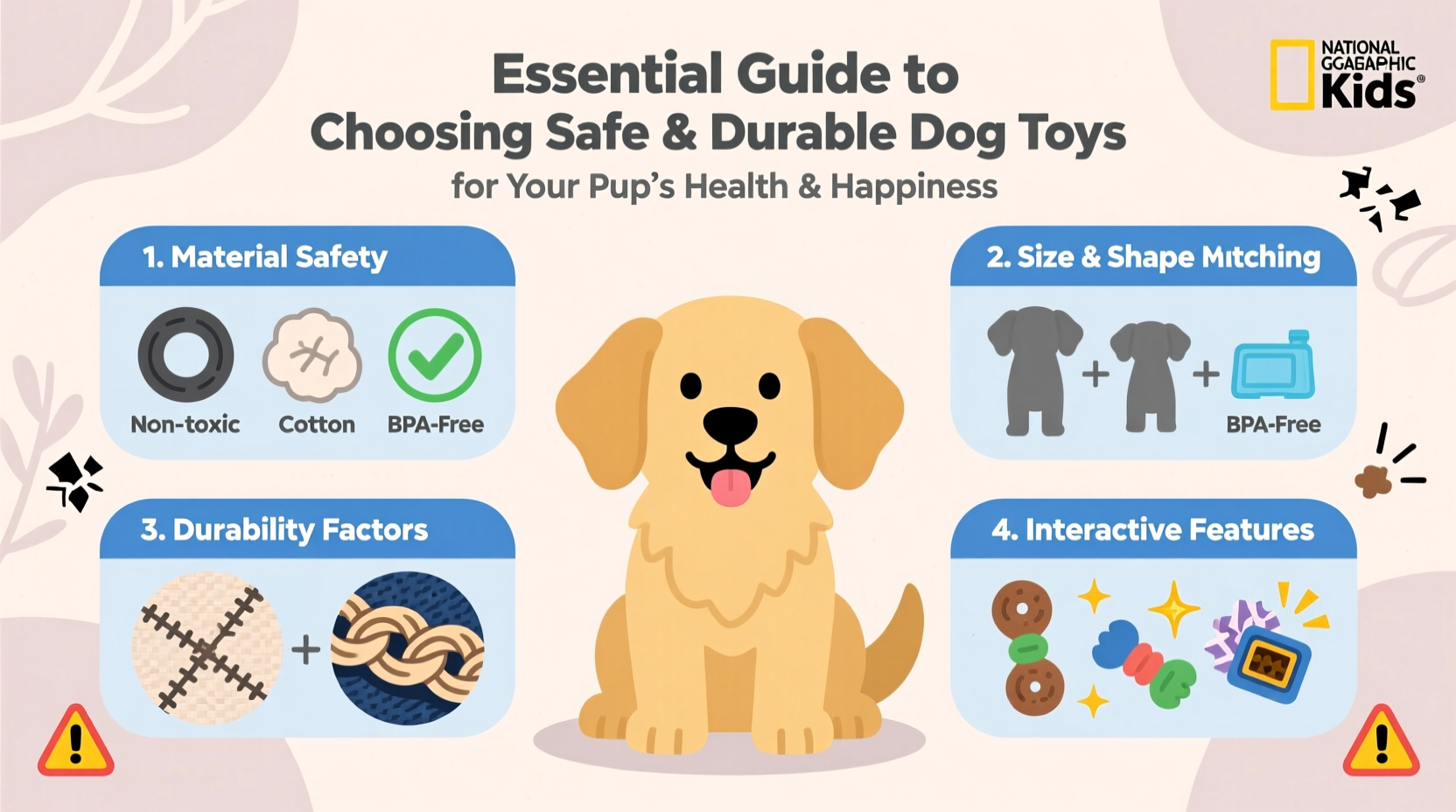 essential guide to choosing safe and durable dog toys for your puppys health and happiness