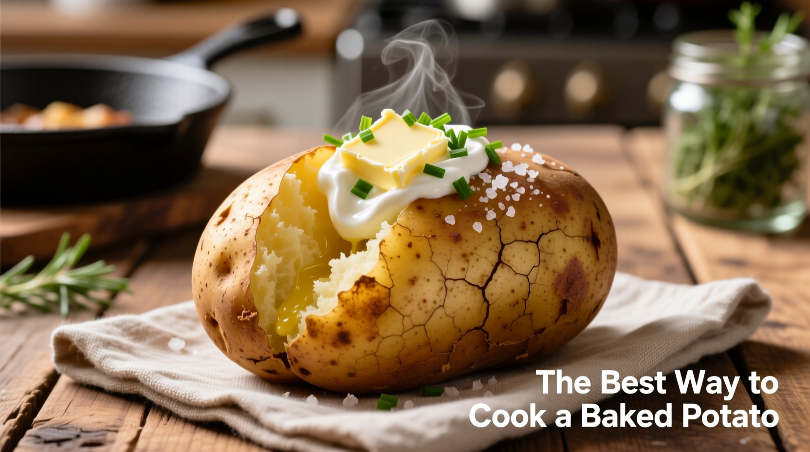 best way to cook baked potato