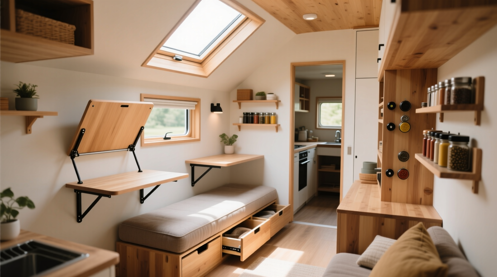 organizing tricks from tiny houses
