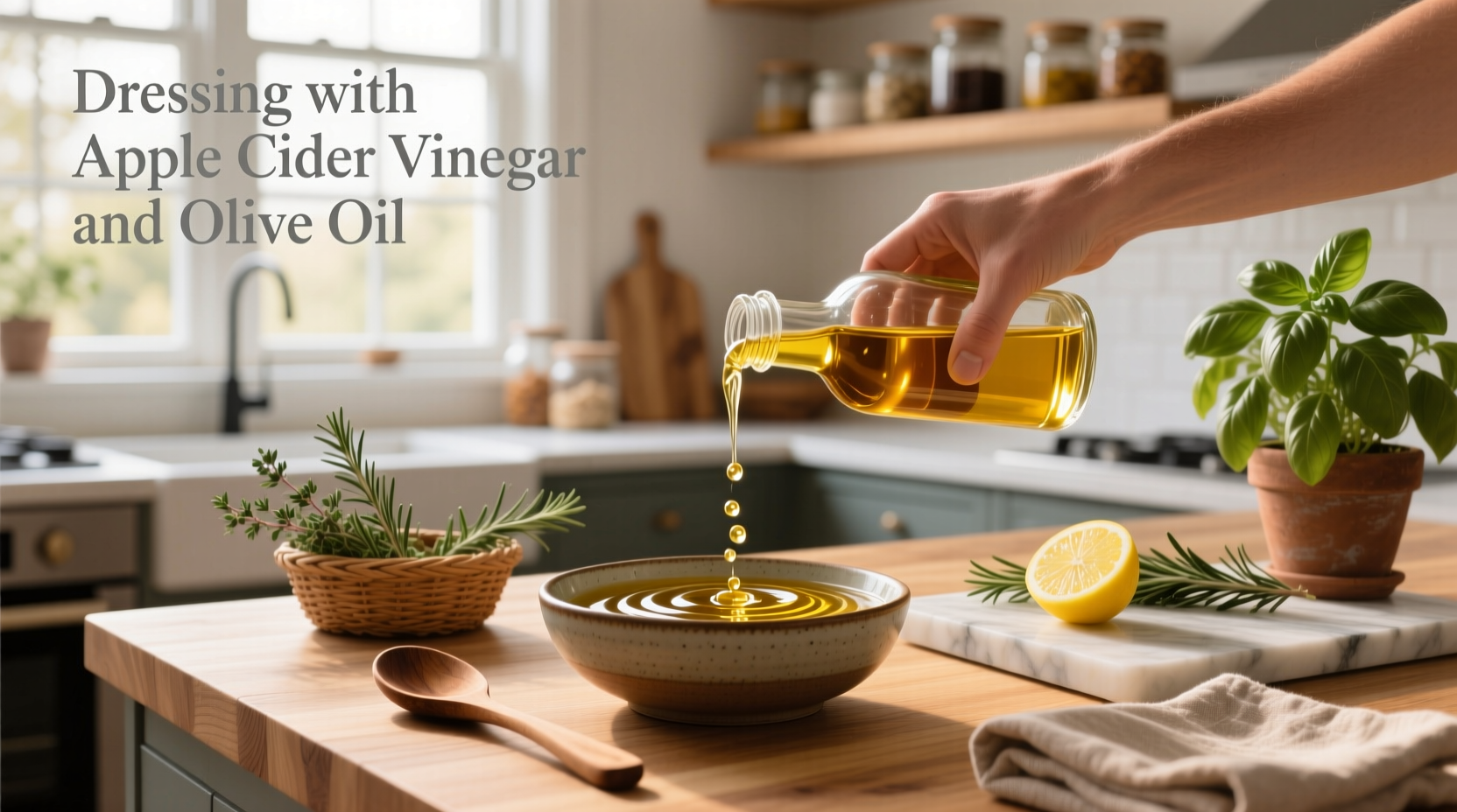 apple cider vinegar olive oil dressing guide