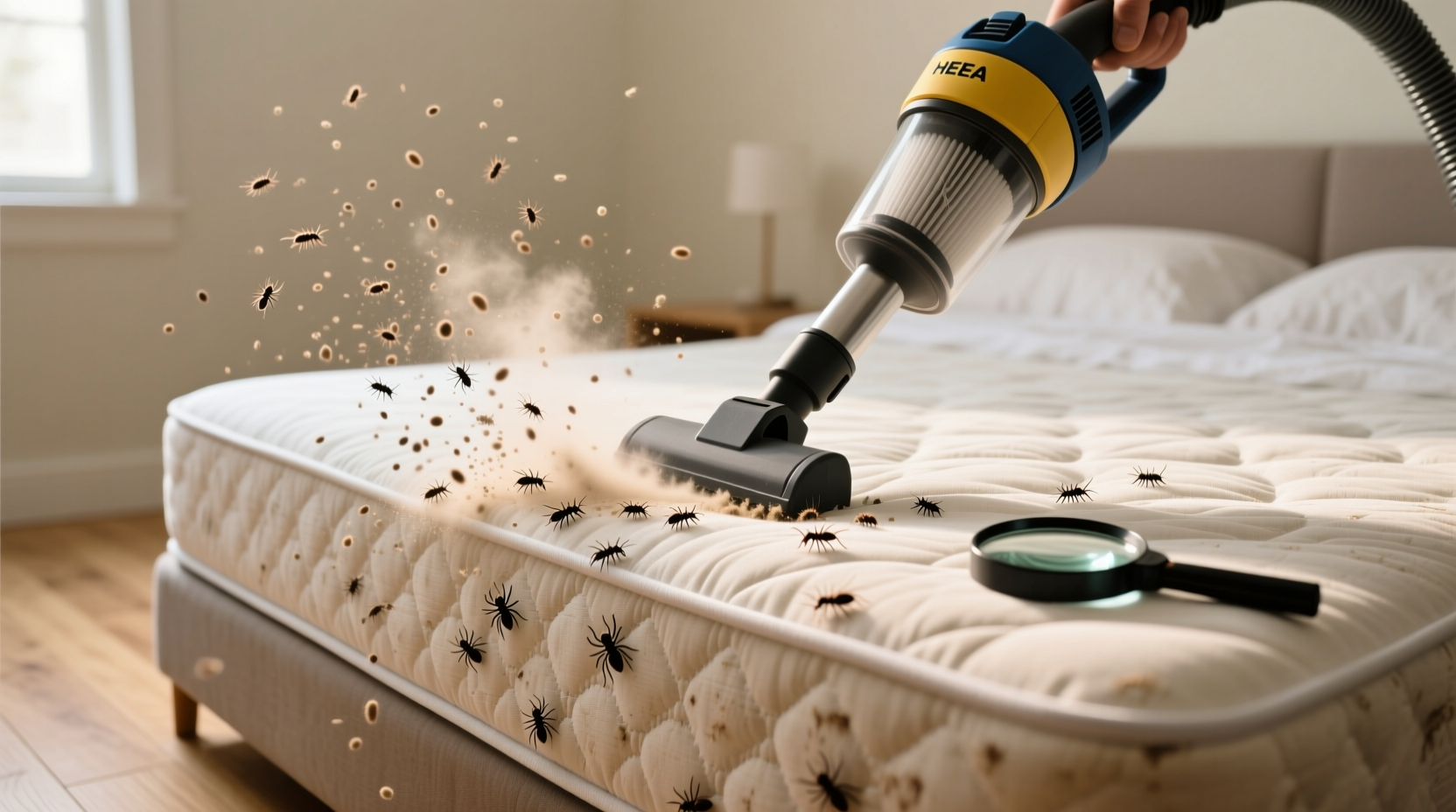 how to get dust mites out of mattress
