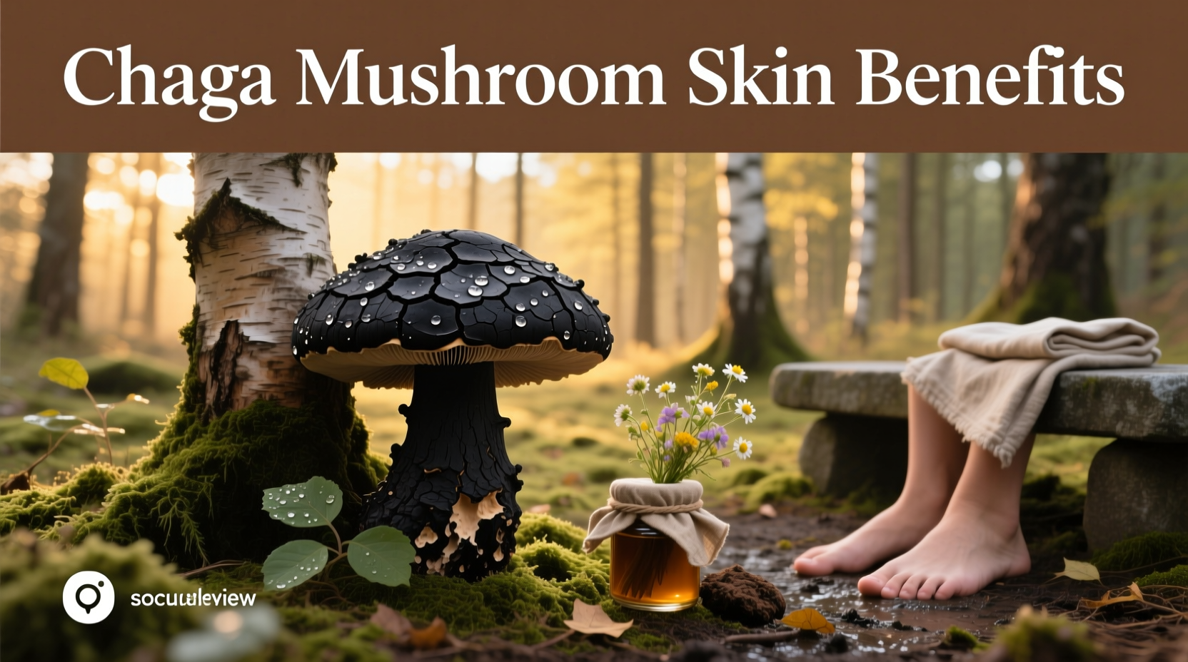 chaga mushroom skin benefits explained