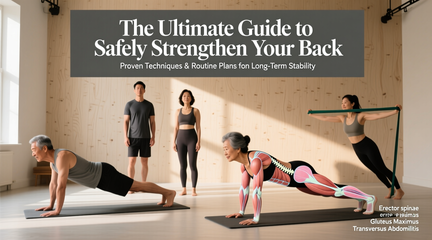 the ultimate guide to safely strengthen your back tips techniques and routine plans
