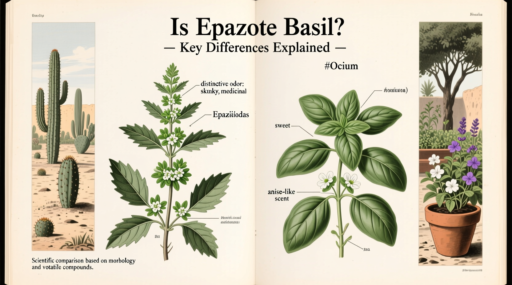 Is Epazote Basil? Key Differences Explained