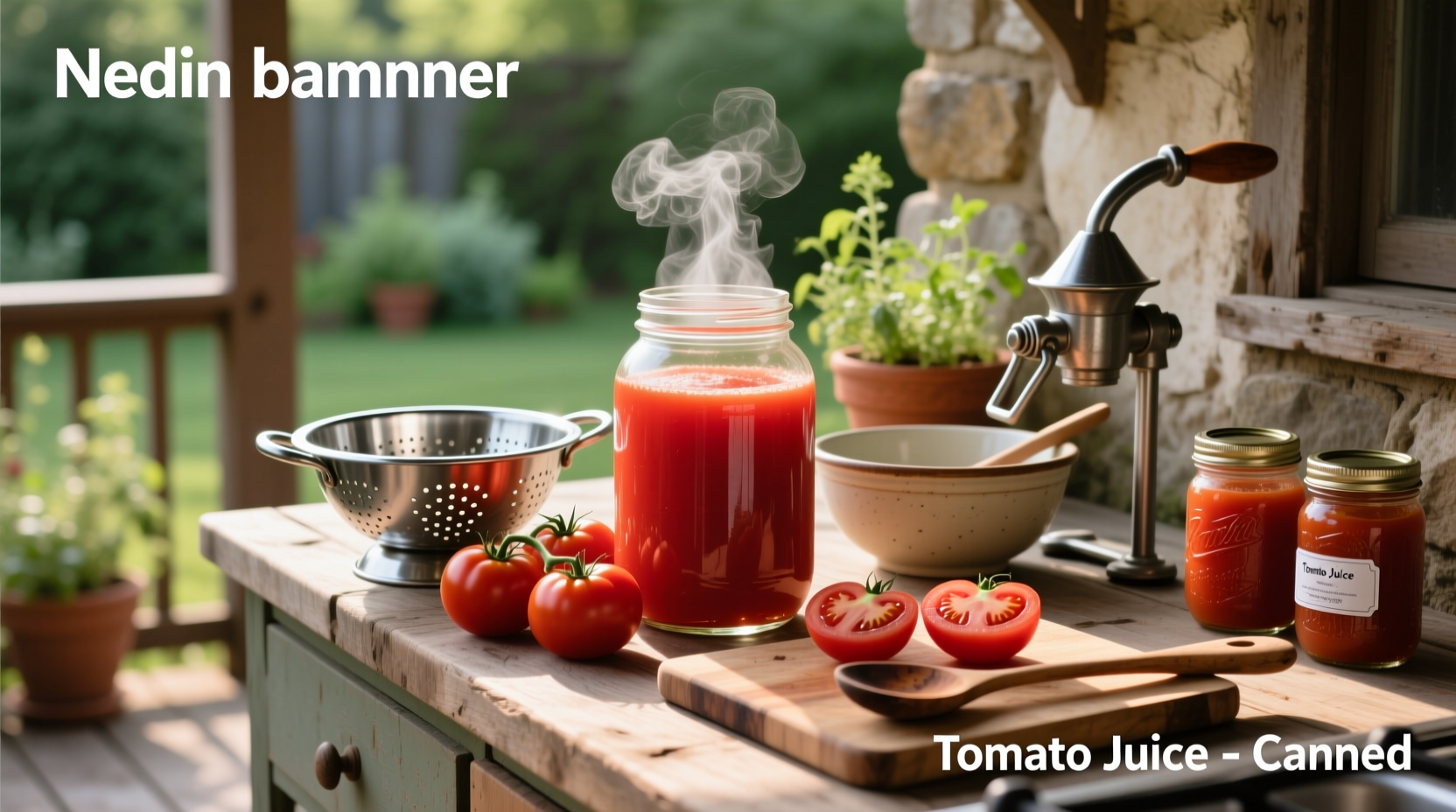 canning tomato juice safe, simple shelf stable
