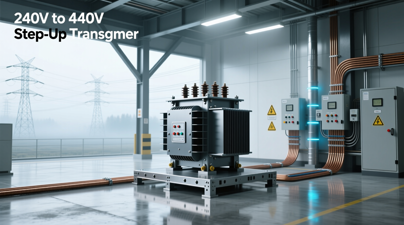 240v to 440v step up transformer guide