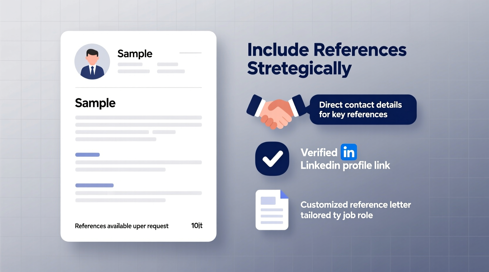 how to effectively include references on your resume to impress employers