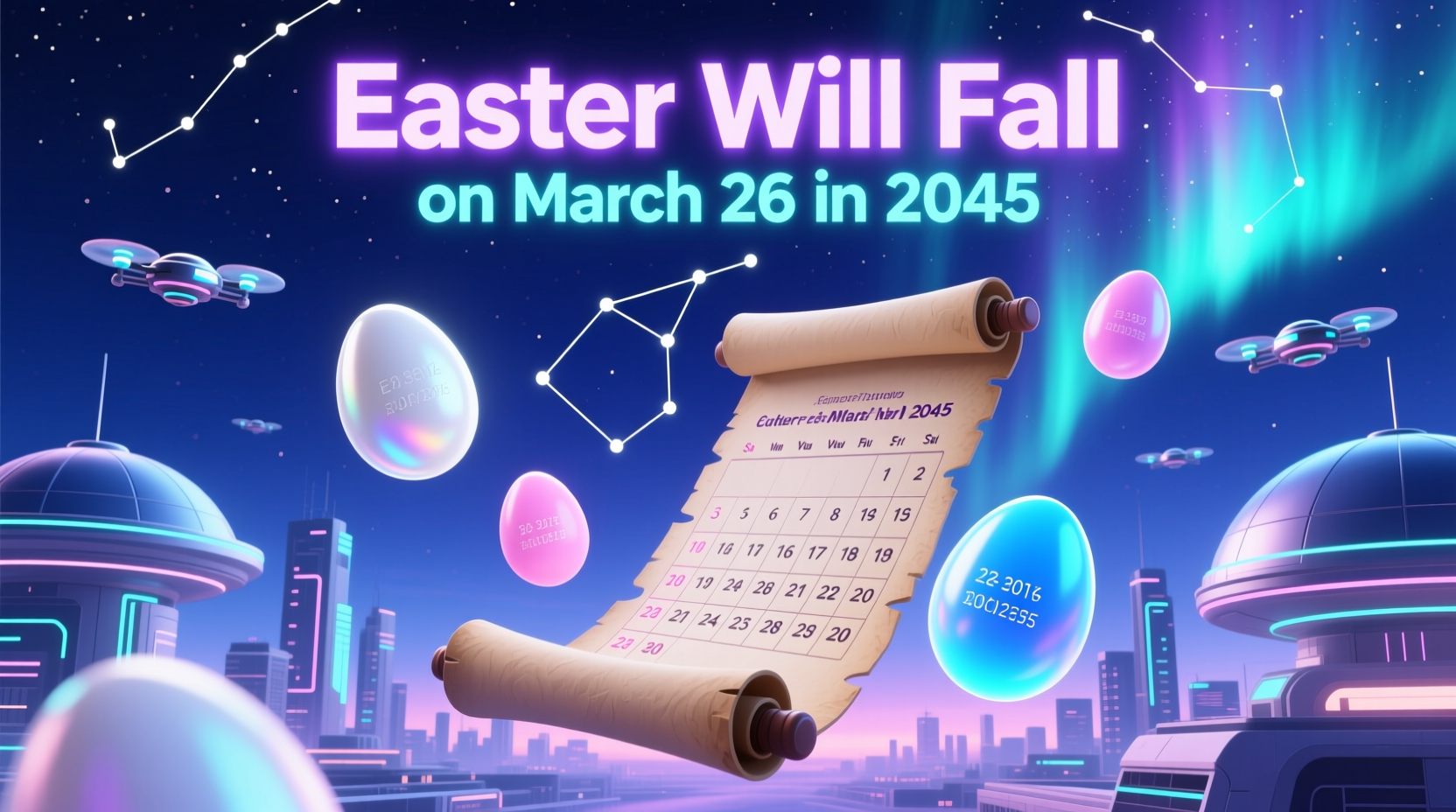 what year will easter fall on march 26
