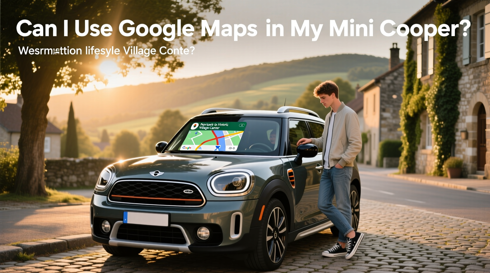 How to Choose Mini Countryman Navigation, Can I Use Google Maps in My Mini Cooper?