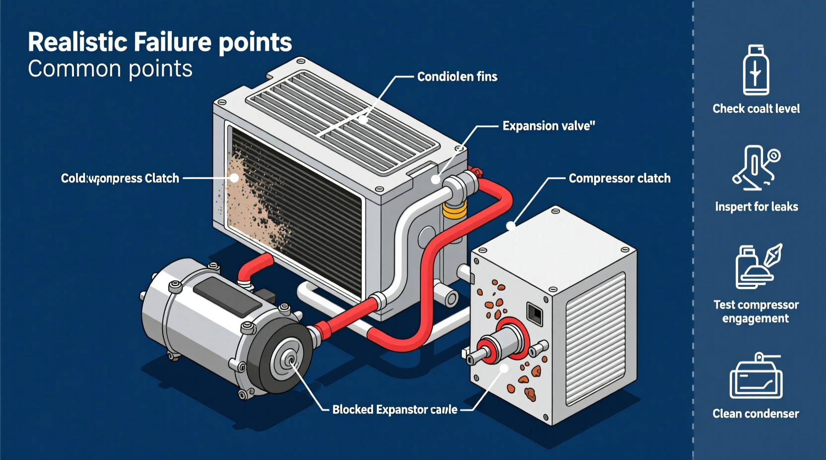 car ac not cooling common causes simple troubleshooting