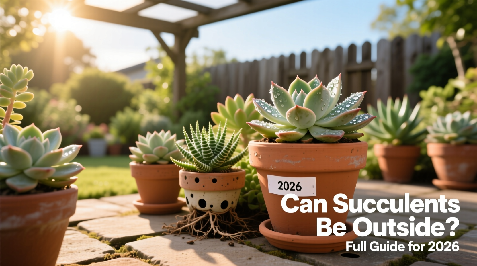 Can Succulents Be Outside? Full Guide for 2026