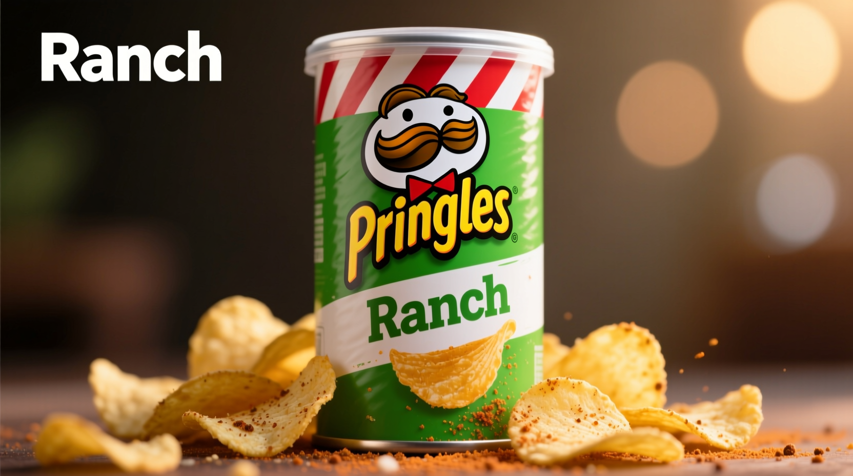 pringles ranch potato crisps