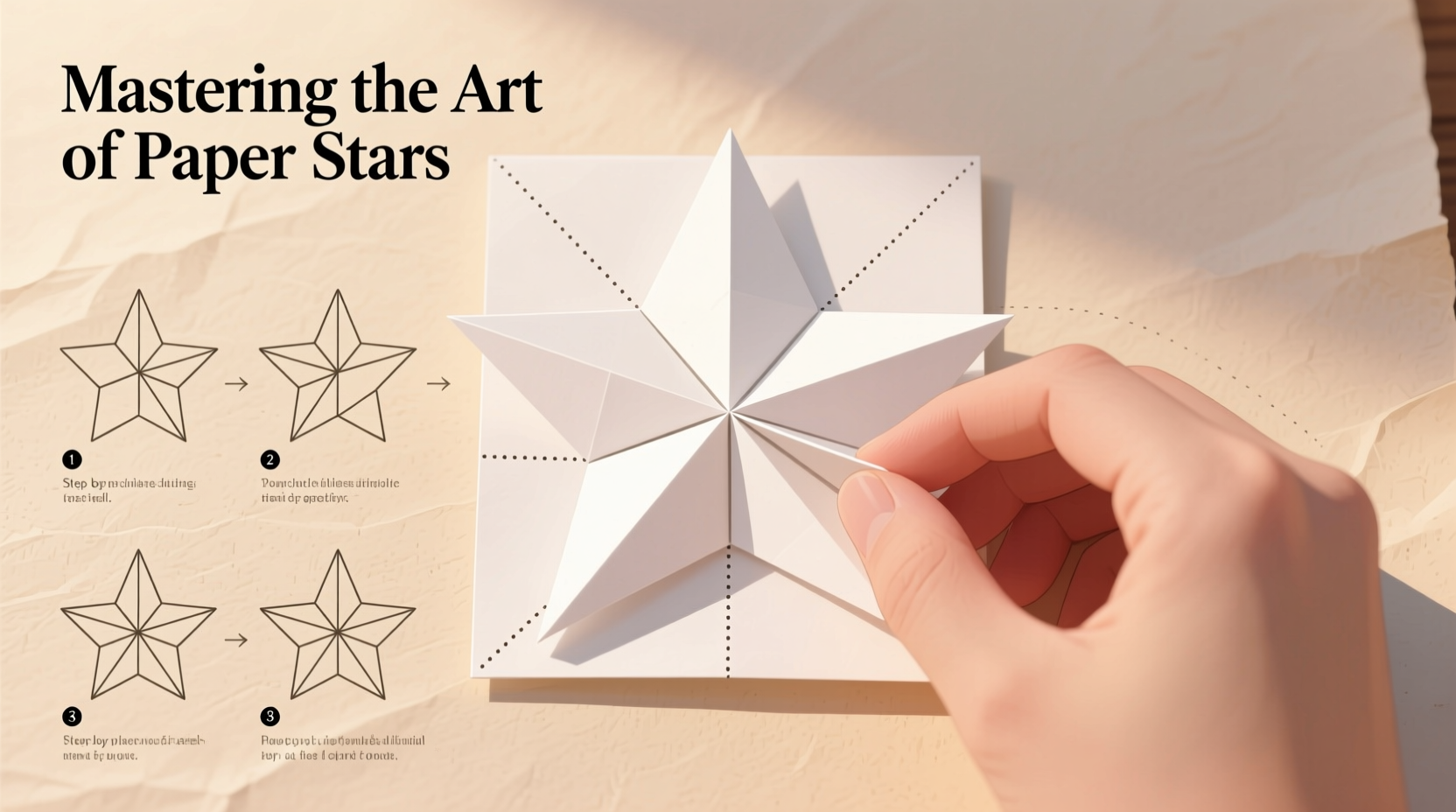 mastering the art of paper stars a step by step guide to crafting beautiful origami stars