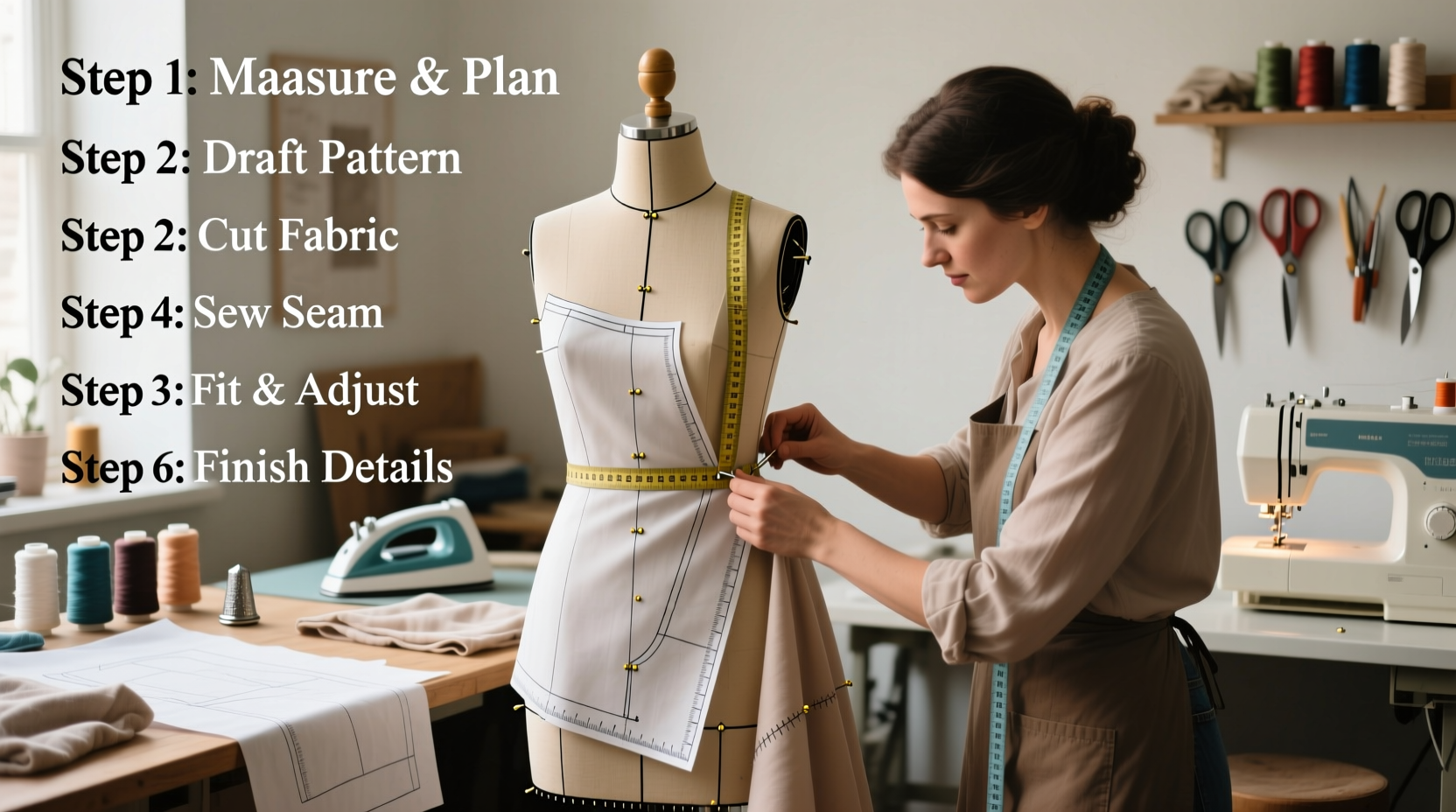 mastering how to make a dress a step by step guide for perfect fit and style