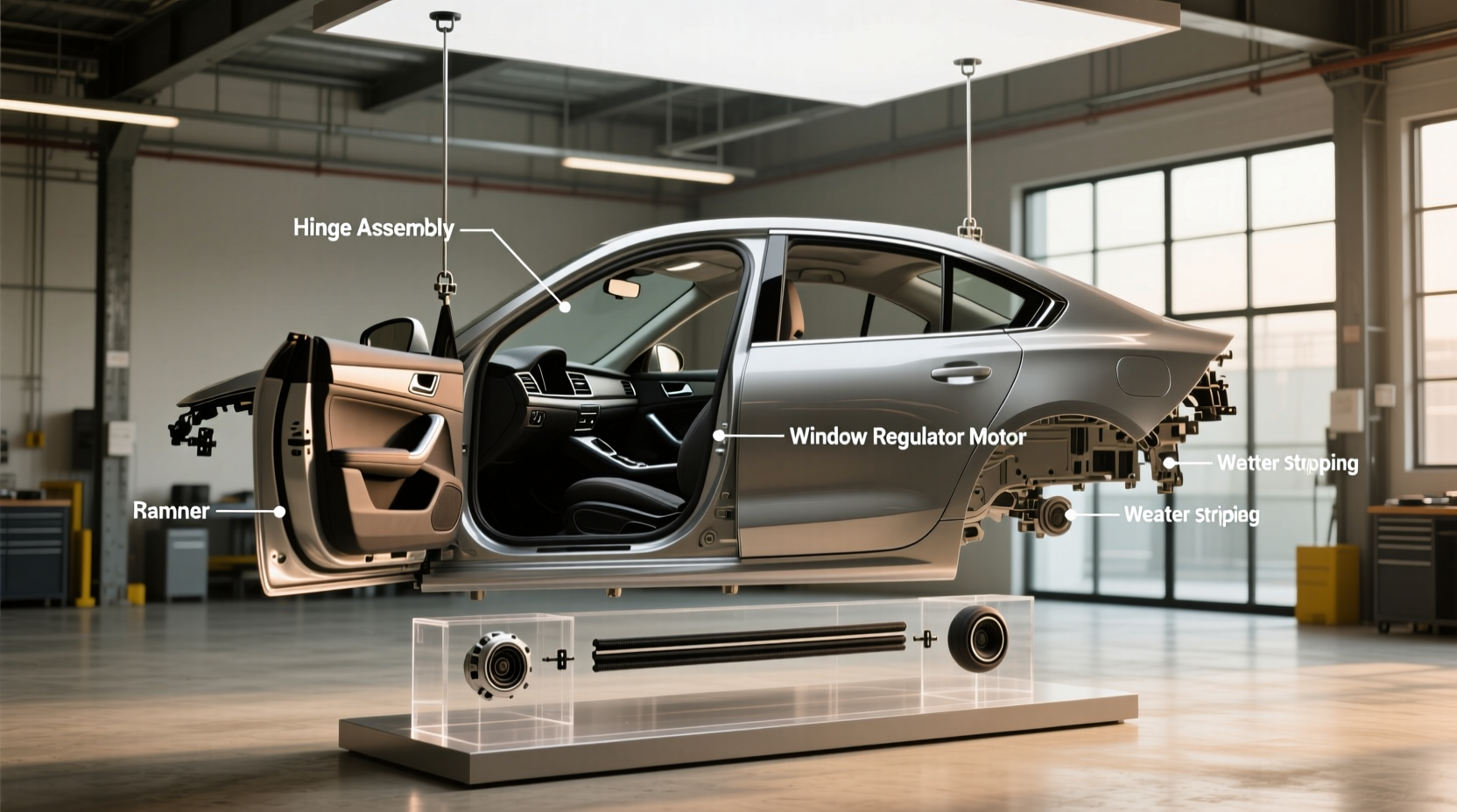 What Are the Parts of a Car Door? Full Diagram and Functions Explained