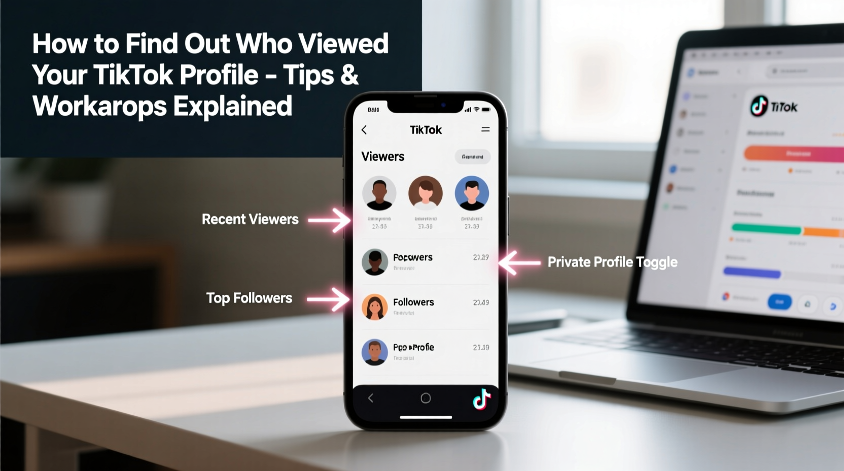 how to find out who viewed your tiktok profile tips and workarounds explained