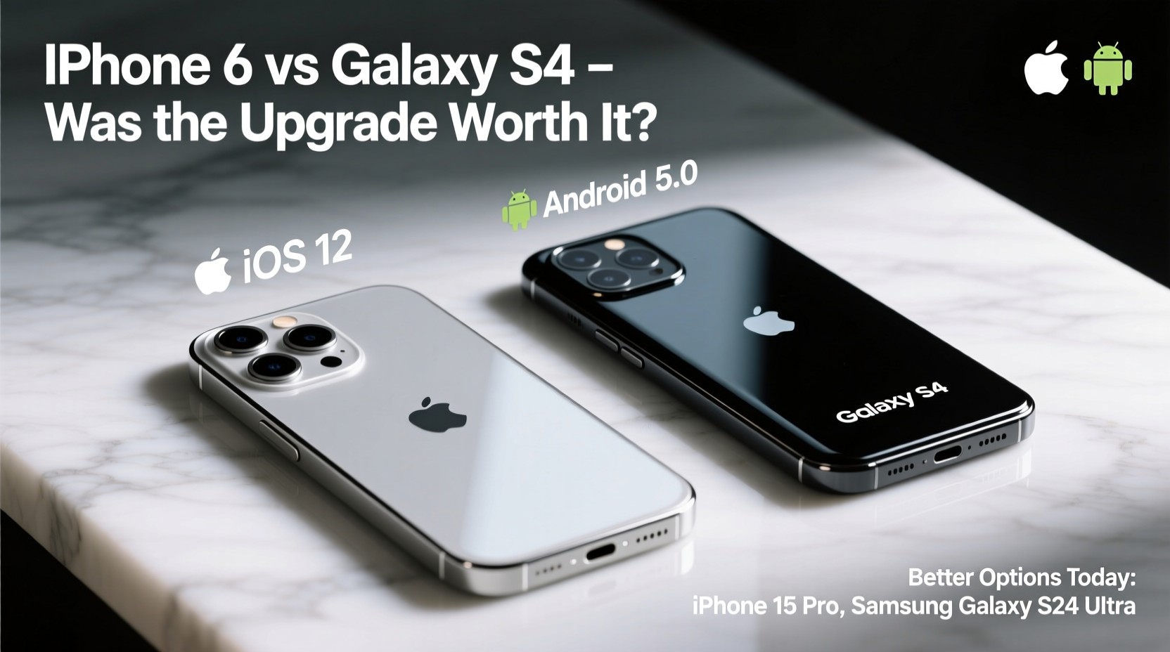 iphone 6 vs galaxy s4 was that upgrade really worth it what are better options now