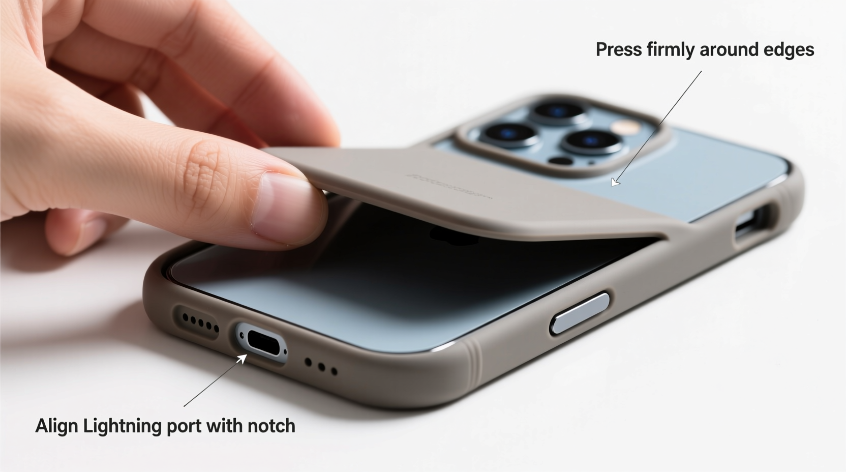 step by step guide to installing an iphone 15 pro case securely and without damage