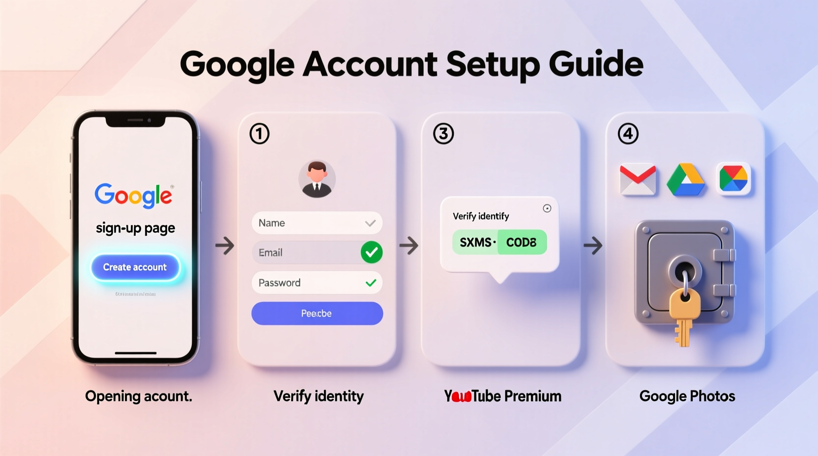 step by step guide how to get a google account and unlock all its features