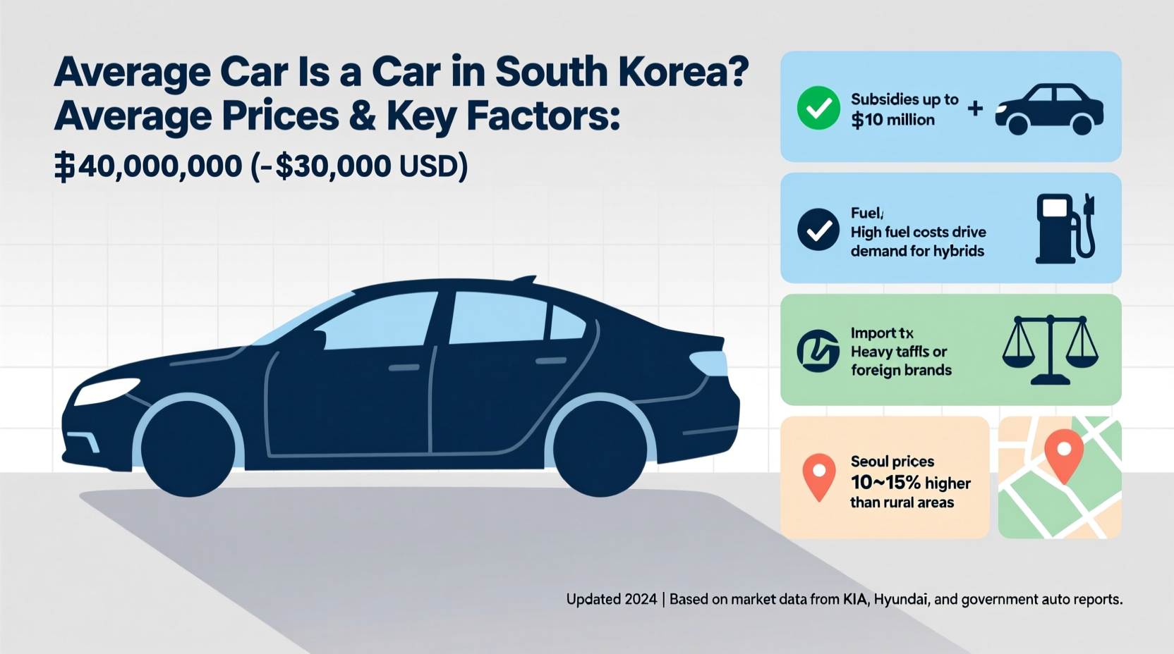 how much is a car in south korea