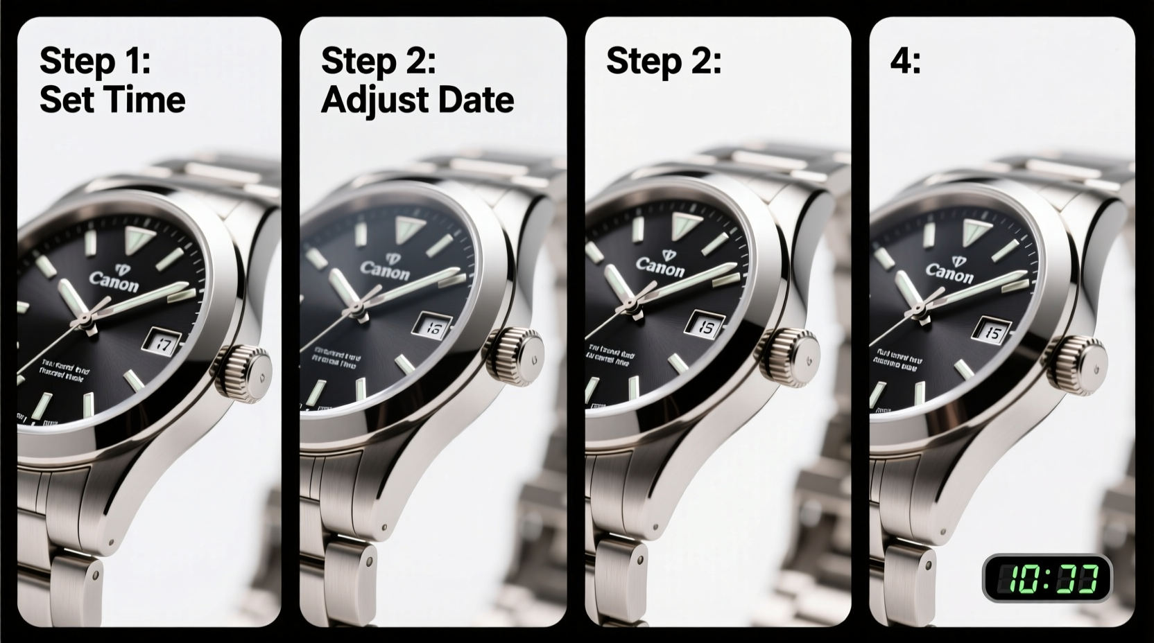 mastering quartz watches a step by step guide to setting time and date accurately