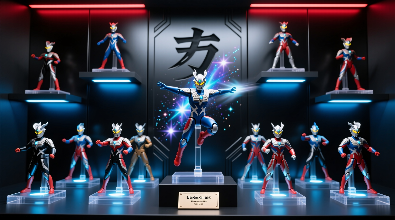 creative and practical ideas for displaying your ultraman zero doll collection