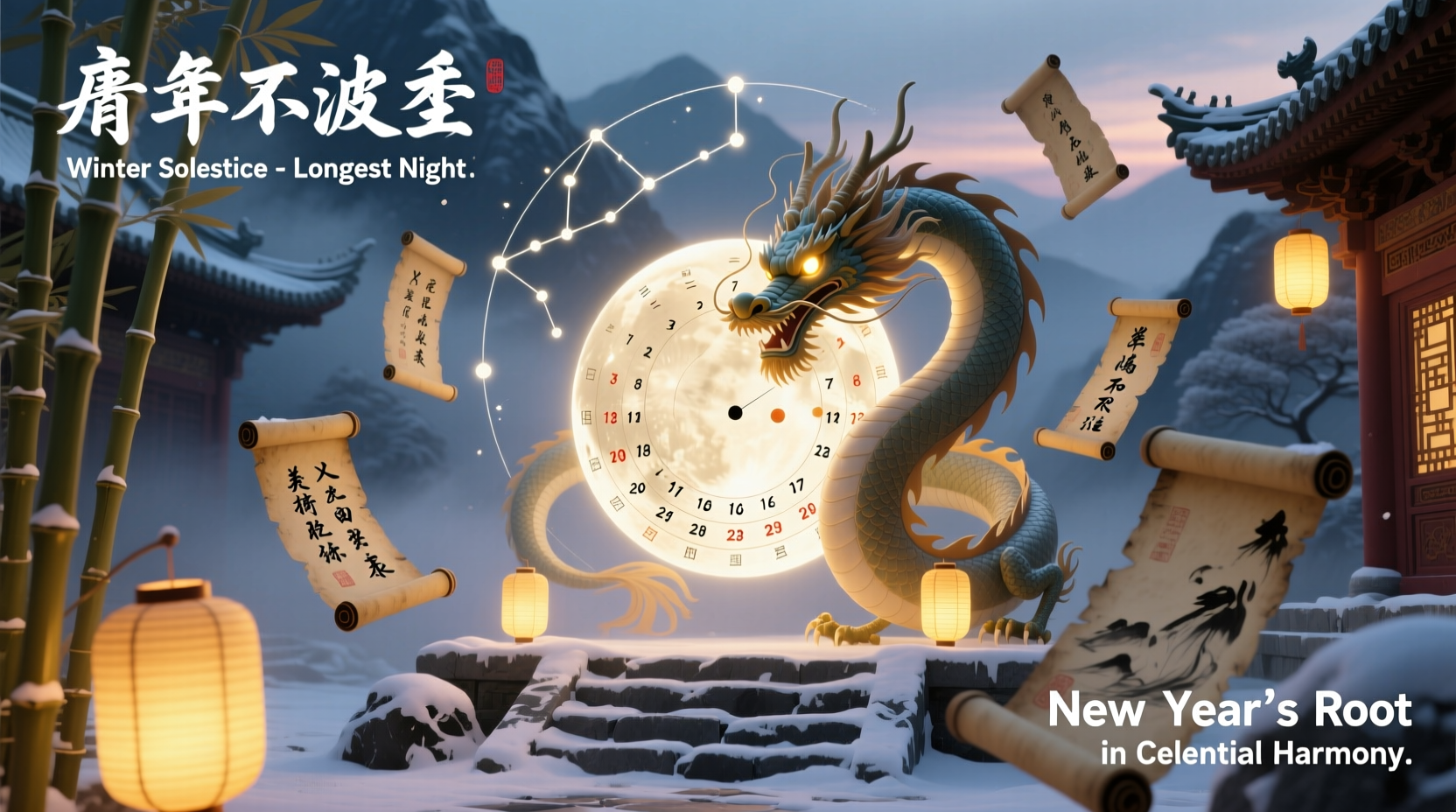 why is the new year in the middle of winter