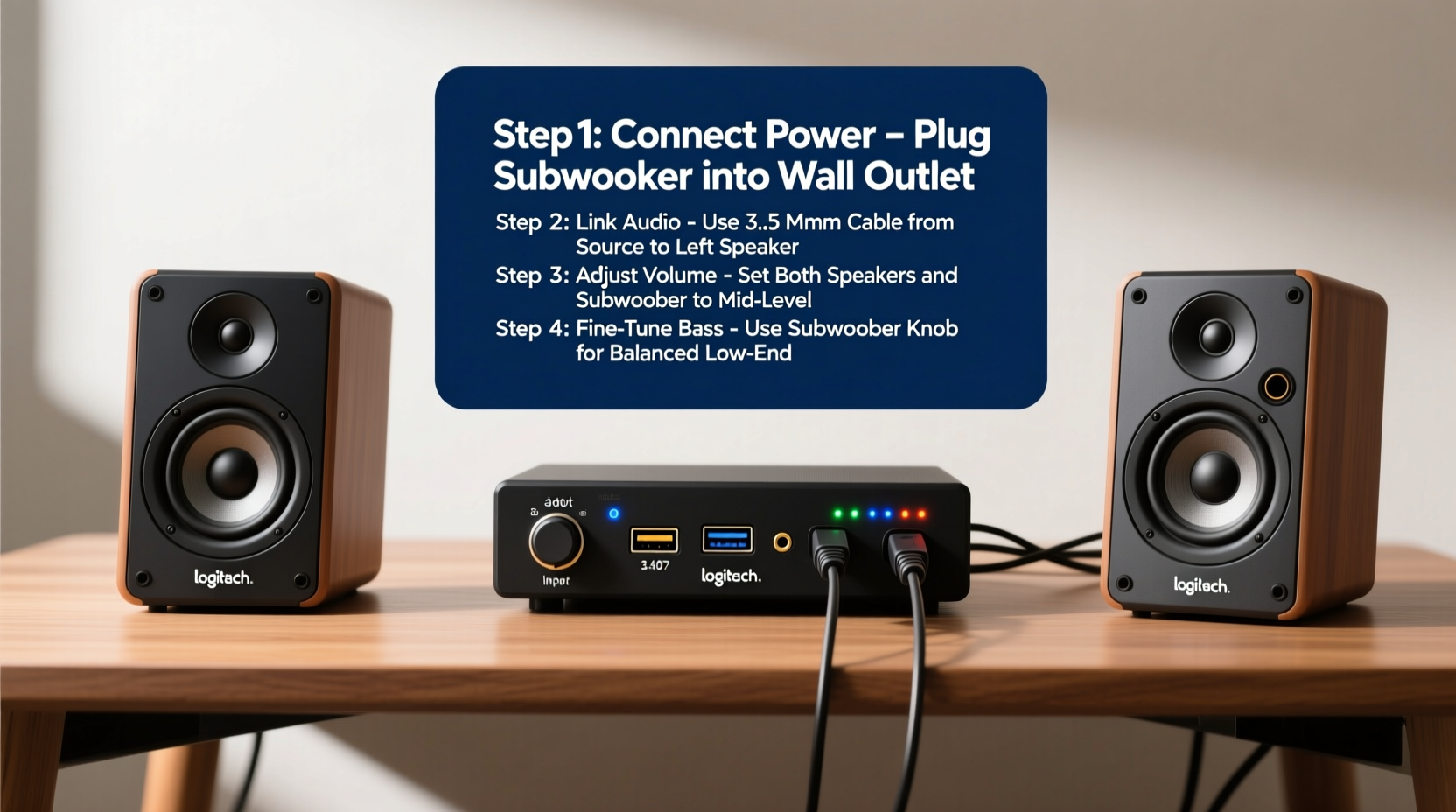 complete step by step guide to setting up logitech z407 speakers for optimal sound quality