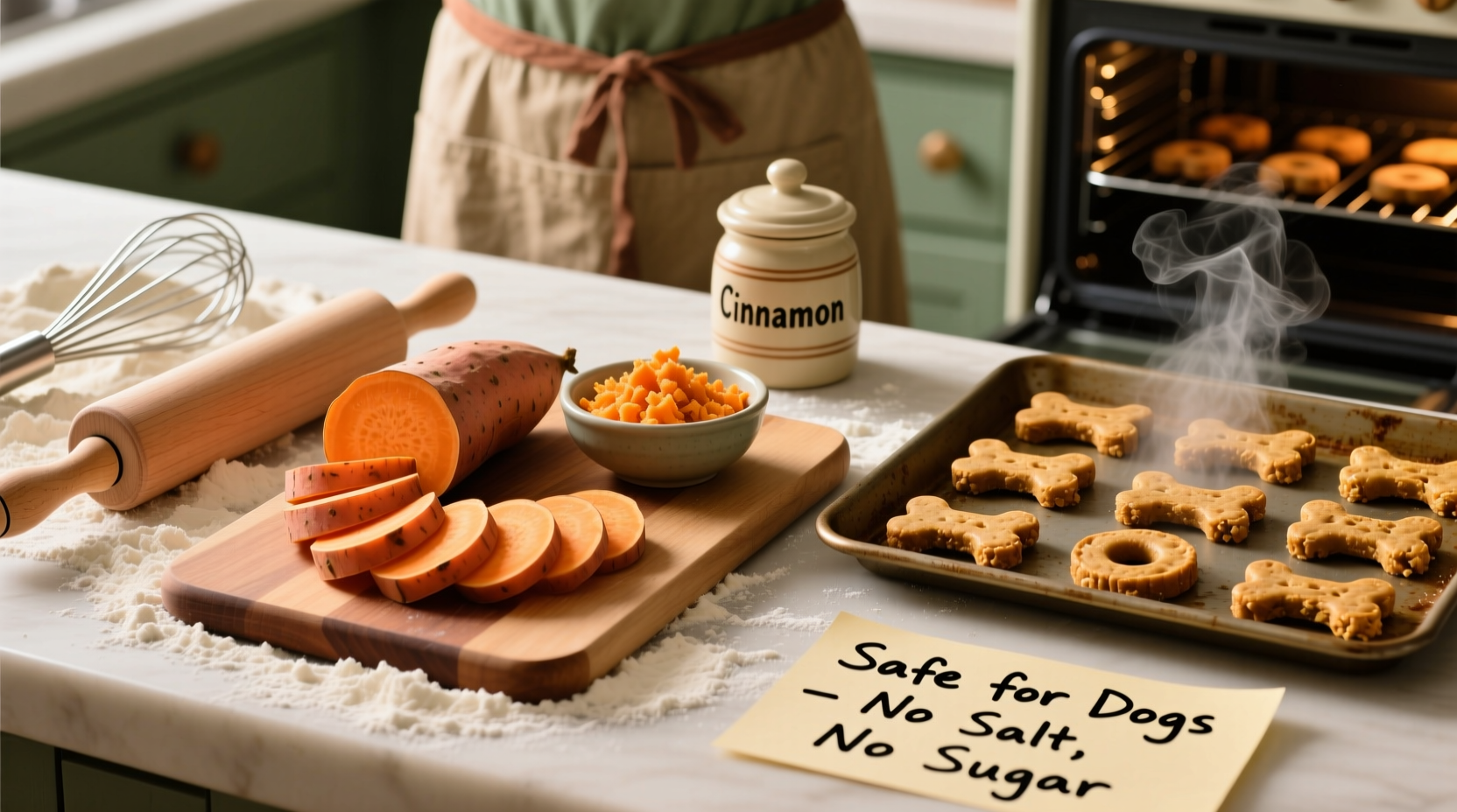 Easy Sweet Potato Dog Treat Recipe: 1-Ingredient Healthy Snacks