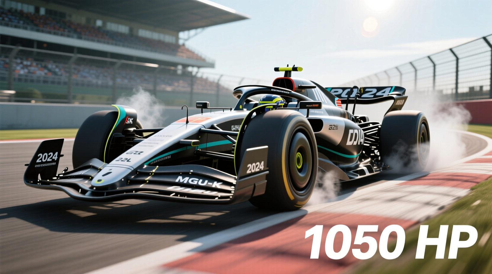 how much horsepower does a formula one car have