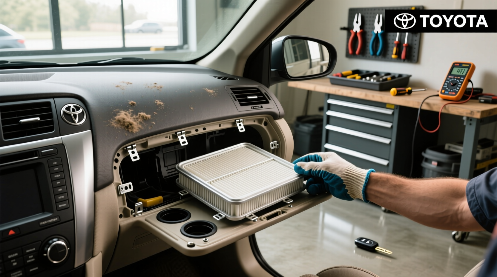 2007 camry cabin air filter common issues