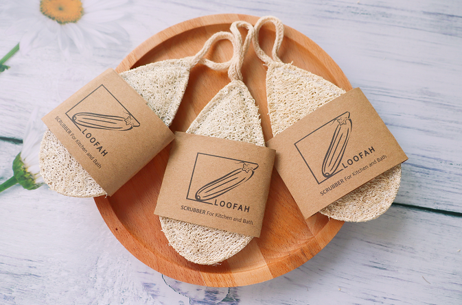 天然丝瓜洗碗布抗油洗涤器刷子 - buy loofah sponge,sponge loofah