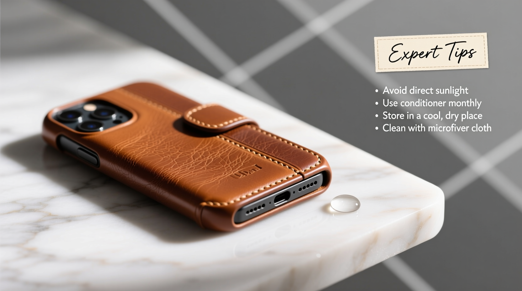 expert tips for prolonging the life and look of your leather iphone case