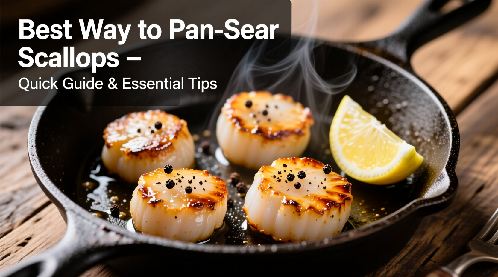 best way to pan sear scallops quick guide and essential tips