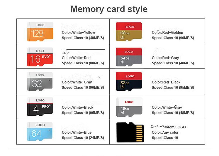 满负荷 64gb evo plus c10 内存卡定制标志质量好 u3 内存卡 tf卡免费