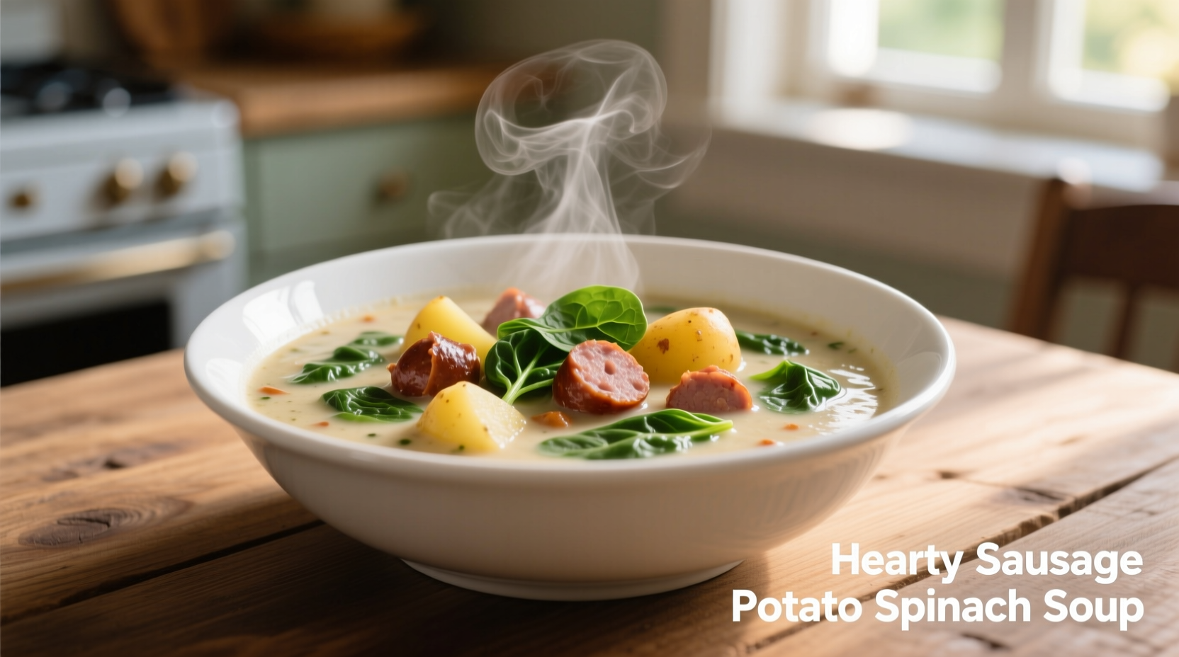 Würstchen-Kartoffel-Spinat-Suppe: Rezept & Tipps